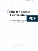 Topics For English Conversation