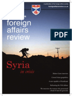 Foreign Affairs Review Issue 1, December