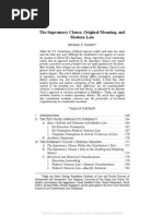 Download The Supremacy Clause Original Meaning and Modern Law by Tenth Amendment Center SN190518616 doc pdf