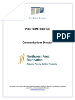 POSITION PROFILE-Communications Director