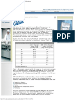 Advanced Minerals - AW Celite High Purity Diatomite Filter Media