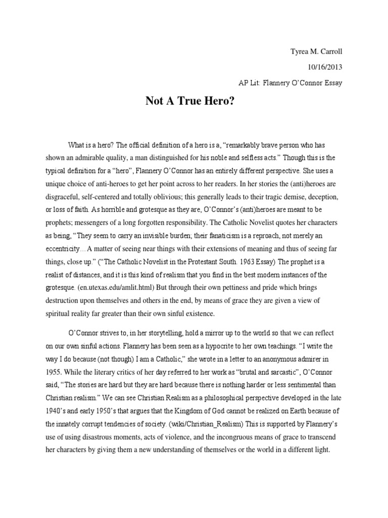 Flannery o'connor short stories analysis image