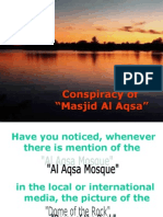 Conspiracy of "Masjid Al Aqsa"