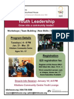 Youth Leadership - January 2014 Poster