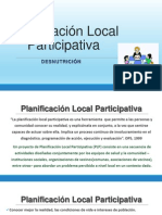 Planificación Local Participativa