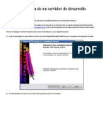 Instalación de Un Servidor de Desarrollo