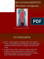 Avangardismul in Arta Si Literatura