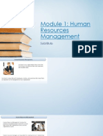 1-Human Resources Management