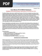 Download FY14 NDAA Summary Fact Sheet by House Armed Services Committee SN190542560 doc pdf