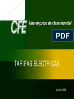 Explicación recibos CFE