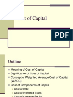 Cost of Capital