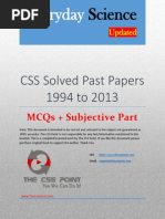 Download CSS Solved Everyday Science Past Papers - 1994 to 2013 by The CSS Point SN190563959 doc pdf