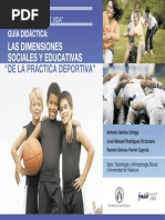 GUÍA DIDÁCTICA- DIMENSIONES SOCIALES Y EDUCATIVAS DEL DEPORTE