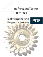 6 - Reaction Force in Pelton Turbines