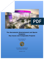The Sacramento Entertainment and Sports Complex: Key Issues and Comparable Projects