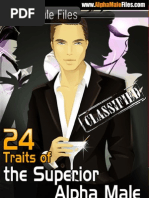 24 Traits of Alpha Male