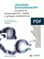 La Revolución en el Bicentenario Reflexiones Sobre la Emancipación Clase y Sectores Subalternos (Beatriz Rajland-Maria Celia Contarelo)