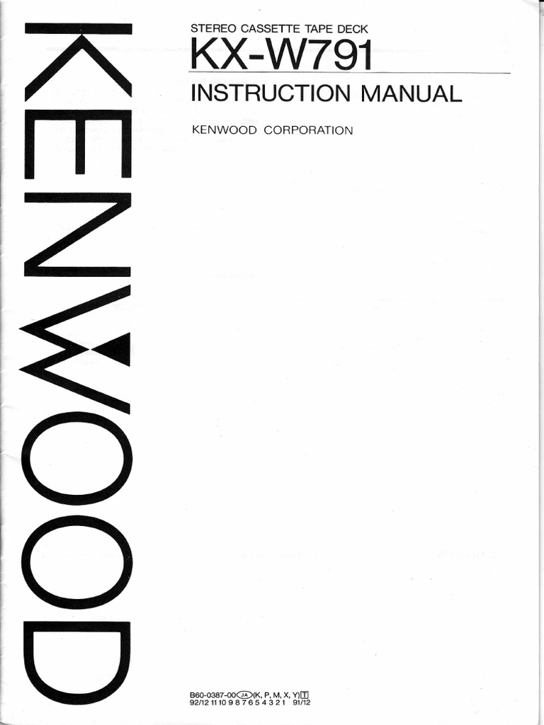 KENWOOD X-1001 取扱説明書付き KENWOOD X-1001 取扱説明書付き Yahoo