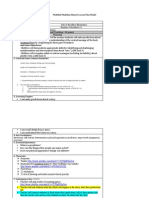 Modified Madeline Hunter Lesson Plan Model