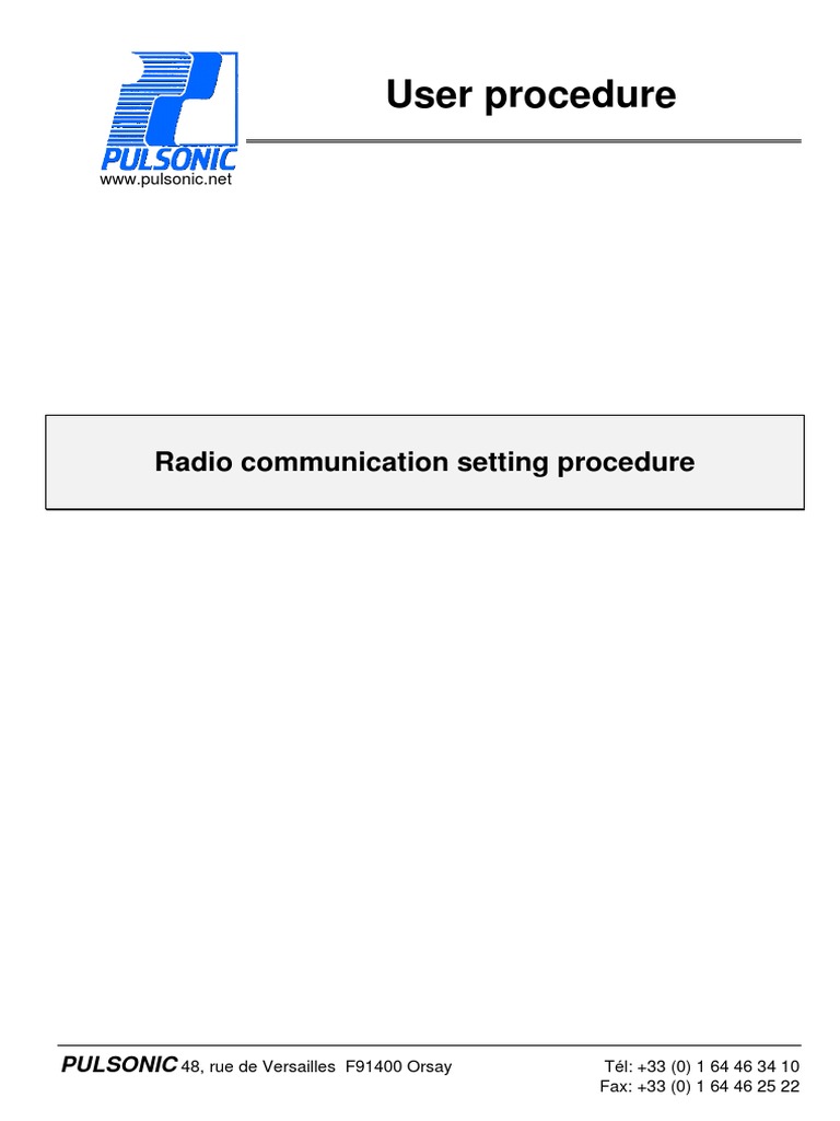 User Procedure Radio Communication Setting Procedure Pdf Icon