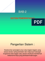 BAB 2 [Sistem Pemerintahan]