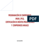 PCA y Certificacion
