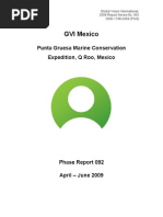 Download Pta Gruesa EX67 April-June 2009 Report by Daniel Ponce-Taylor SN19059965 doc pdf