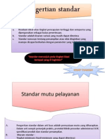 Standar Mutu Pelayanan