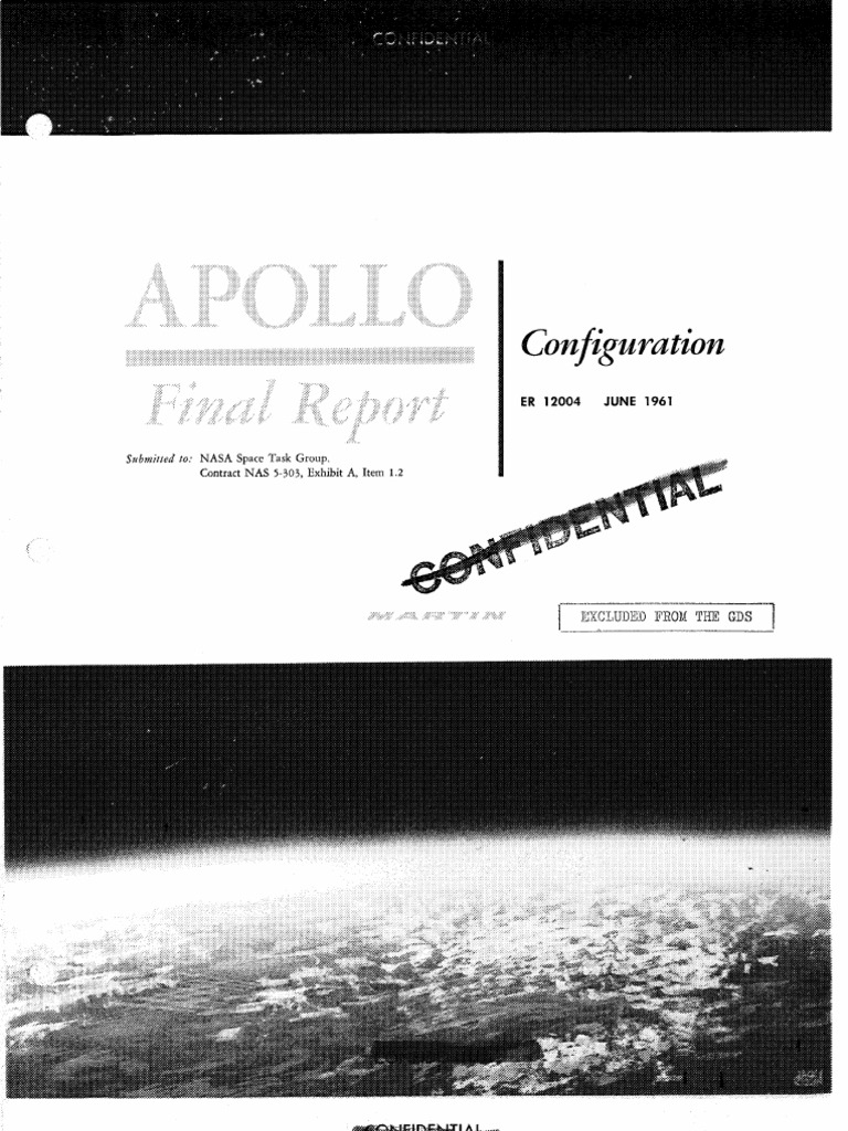 NASA Early Proposed Apollo Configuration 1961 | PDF | Apollo Program ...