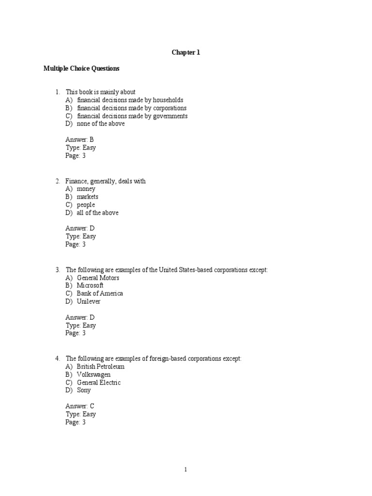 Corporate Finance Concepts Explained | PDF | Present Value | Net ...
