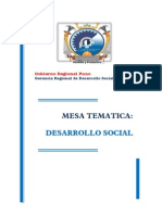 Eje Tematico Desarrollo Social 2021 Presentado Por La Gerencia Social PDF