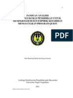 Download Analisis Item Pengukuran Pendidikian Dengan QUEST by Dodi Cahyadi SN190623676 doc pdf