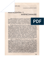 (1973b) Antipsiquiatría y psicoanálisis