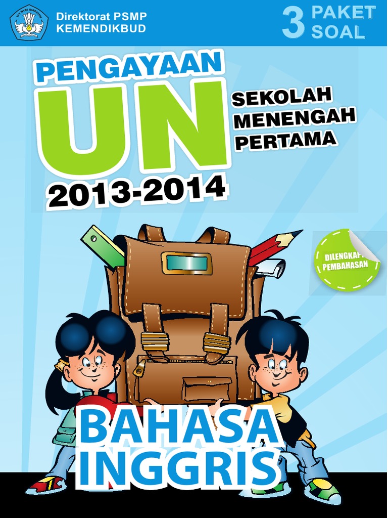 Materi Pengayaan UN Bahasa Inggris SMP/MTs