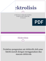 Elektrolisis