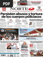 Periódico Norte de Ciudad Juarez 10 de Diciembre de 2013
