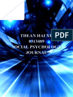 Social Psychology Journal