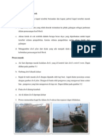 Persiapan Kapal Masuk Dock