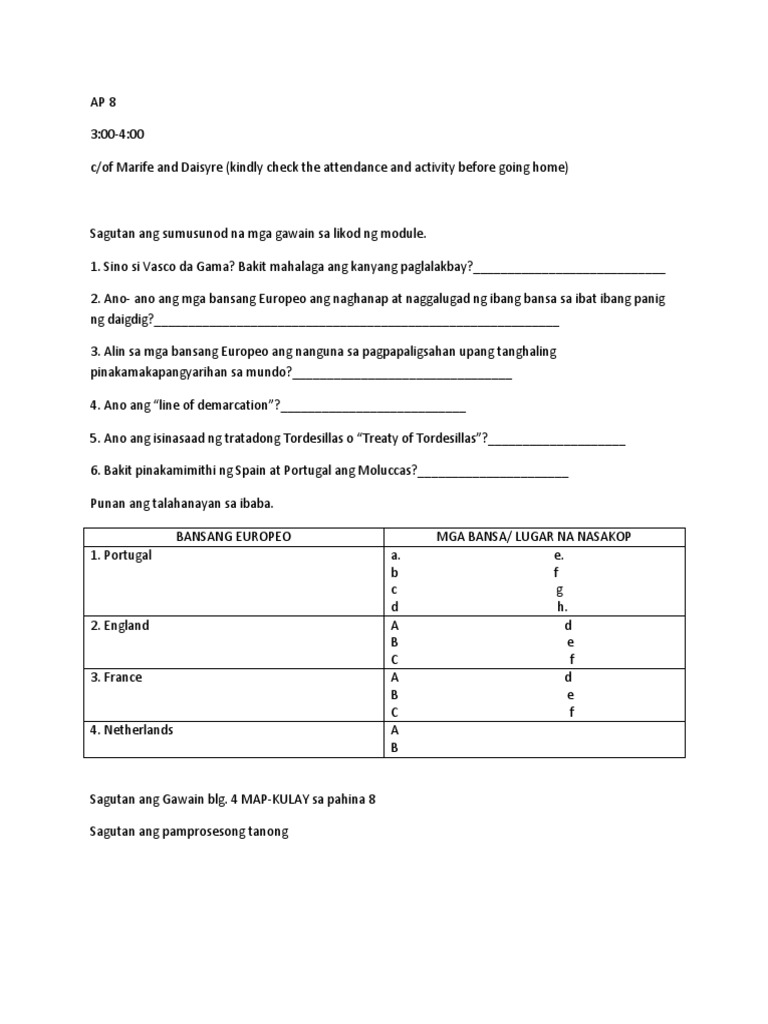 Ap 8 | PDF