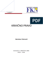 Borislav Petrovic - Krivicno Pravo