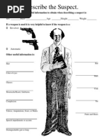 Suspect Description Form Template | PDF
