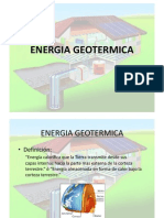 Energia Geotermica