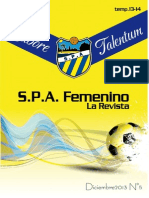 Nº5 SPA Femenino "La Revista"