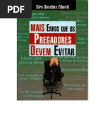 Mais Erros Que Os Pregadores Devem Evitar - Ciro Sanches Zibordi