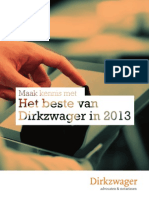 Het Beste Van Dirkzwager 2013