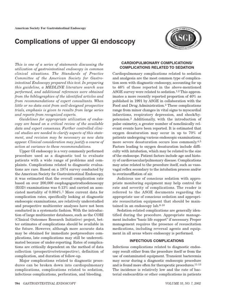 Complications of GI Endoscopy(2) Clinical Medicine Medicine