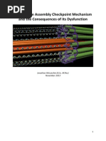 Download The Spindle Assembly Checkpoint Mechanism and the Consequences of its Dysfunction by Jonathan McLatchie SN190695766 doc pdf