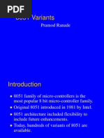 8051 Variants
