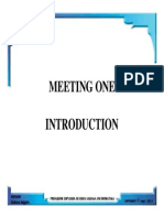 MEETING I (Compatibility Mode)