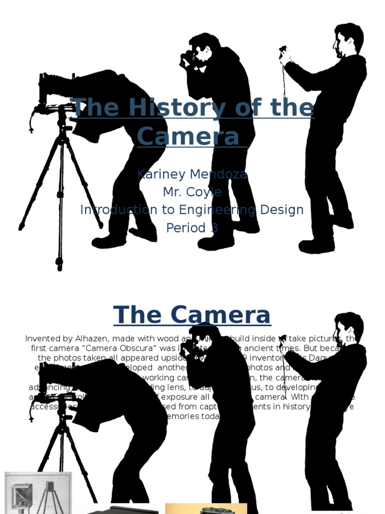 The History of The Camera PDF Glass Applications Camera